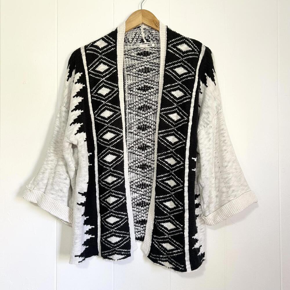 Society Amuse Aztec Boho Open Cardigan Women’s XS / Small